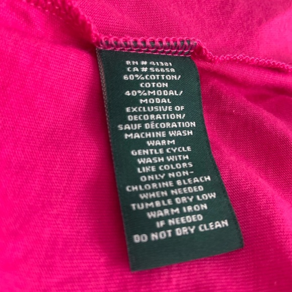 Ralph Lauren Pink Maxi Shortsleeve Dress Women’s SP small Petite - Picture 9 of 11